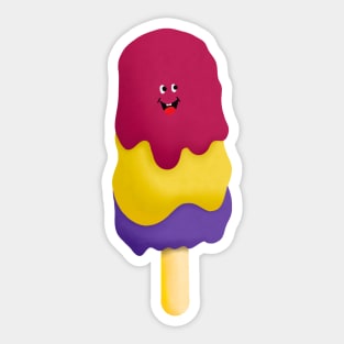 Ice Cream Flavor Sticker